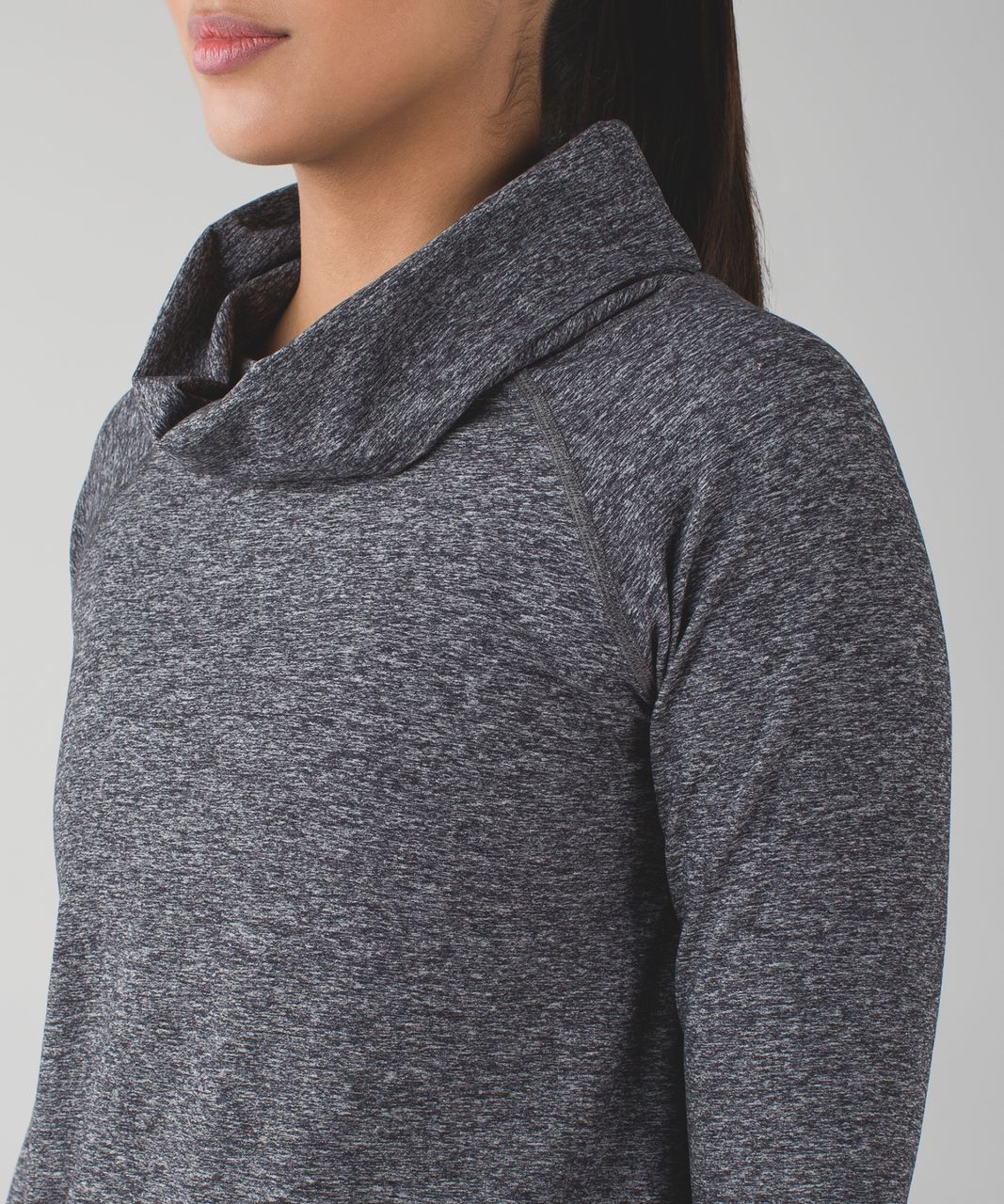 Lululemon Make A Move Long Sleeve - Heathered Black