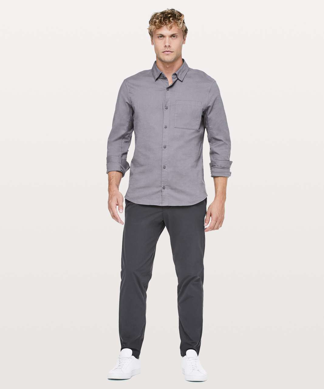 Lululemon All Town Buttondown - Moon Blue / Moonphase