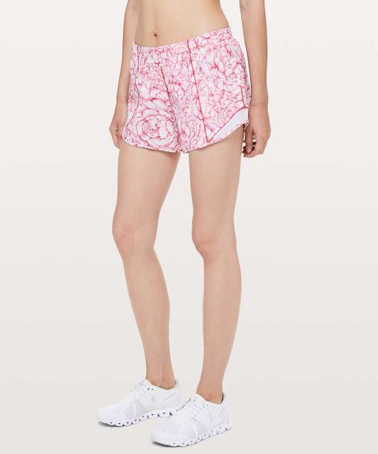 Lululemon Hotty Hot Low-Rise Lined Short 4 - Wild Berry - lulu