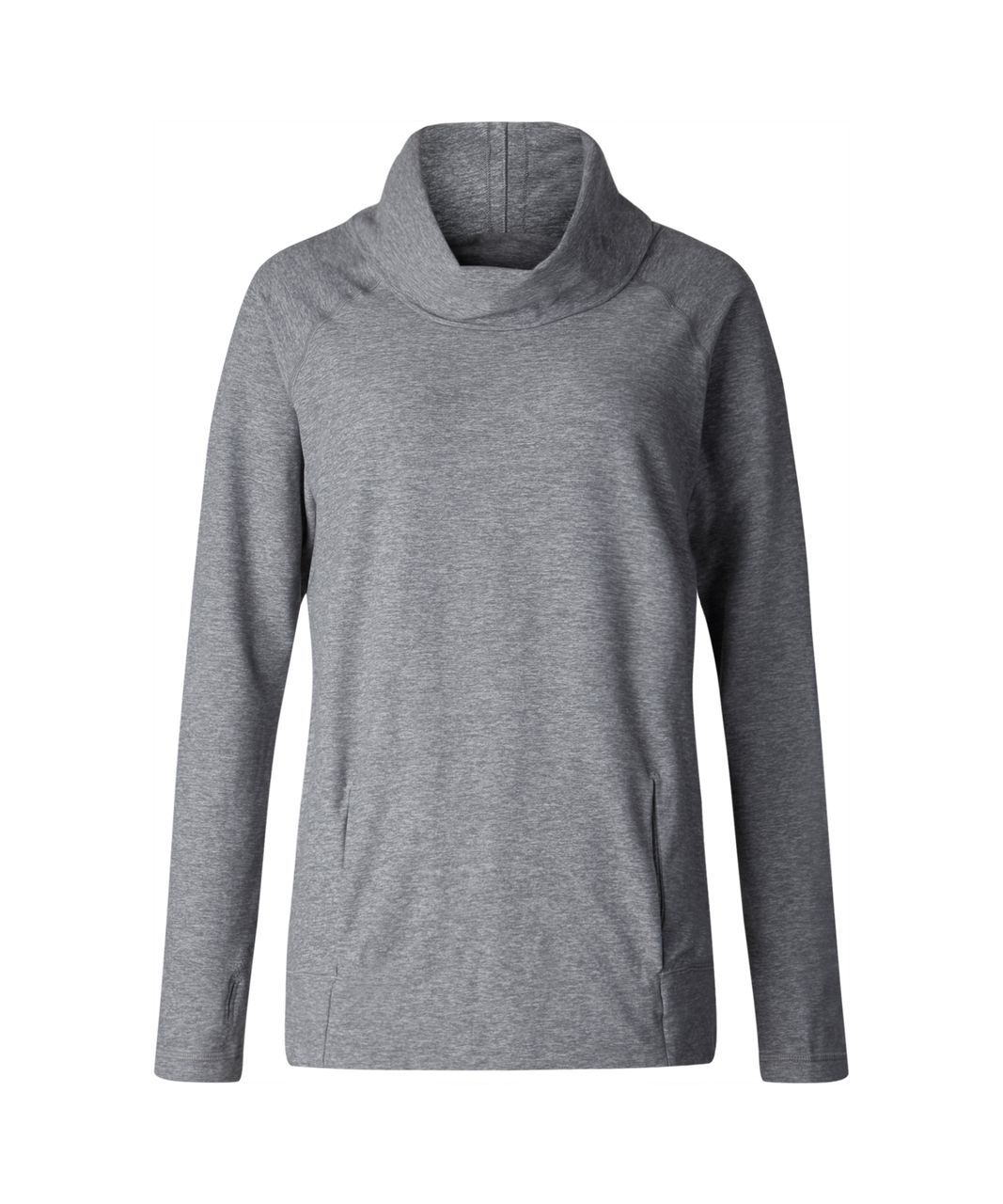 Lululemon Make A Move Long Sleeve - Heathered Battleship