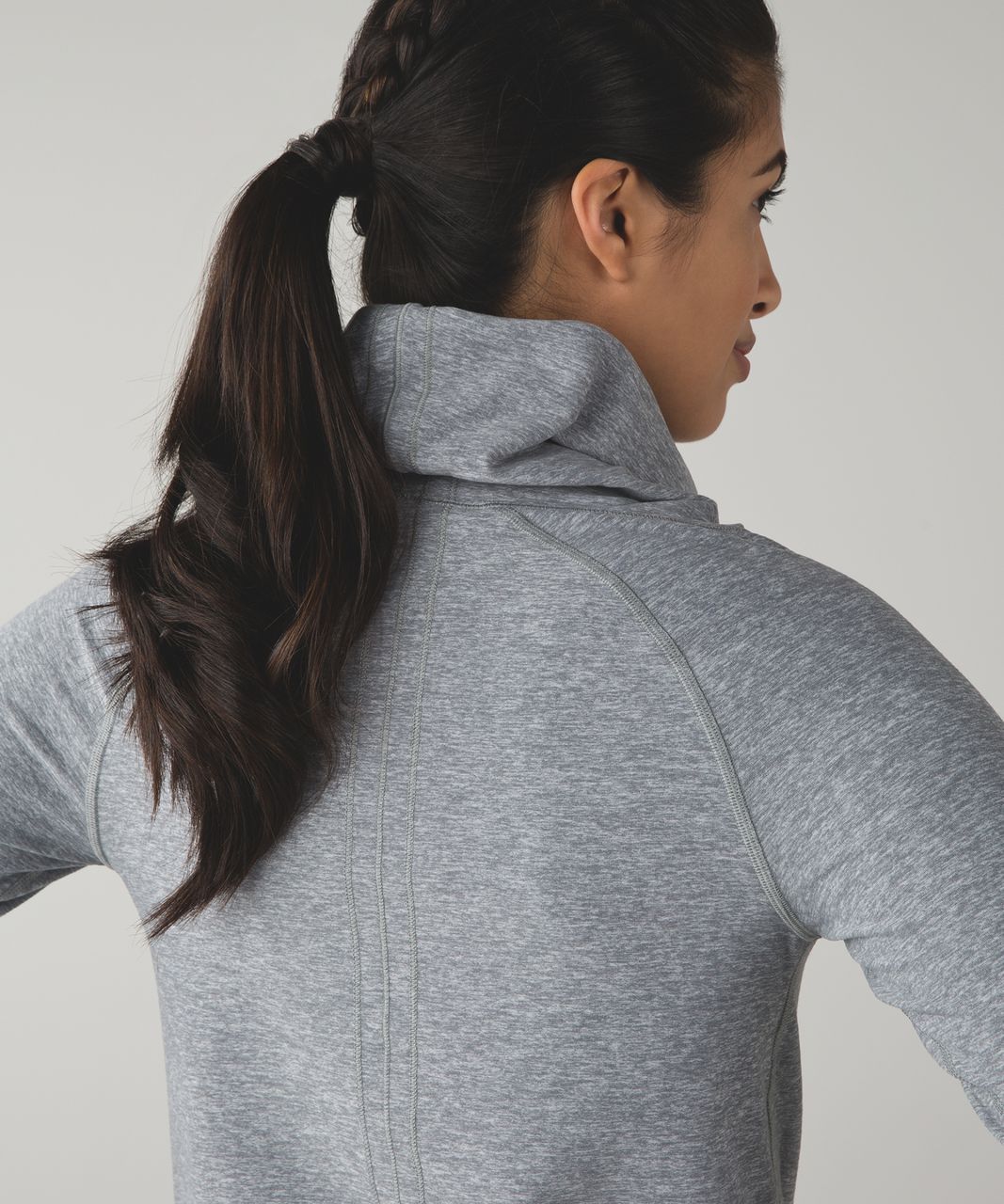 Lululemon Make A Move Long Sleeve - Heathered Battleship