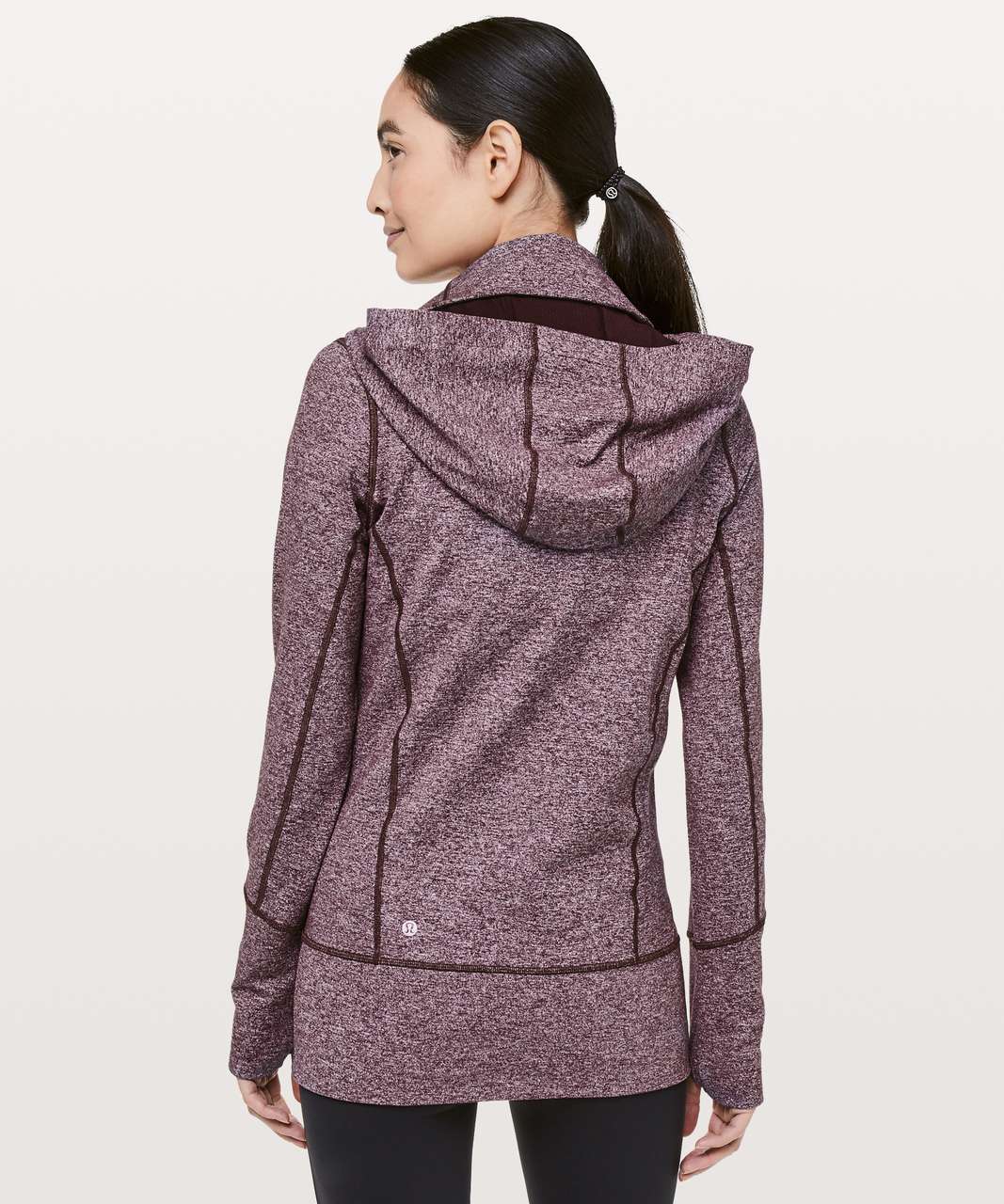 Lululemon Stride Jacket II - Heathered Black Cherry