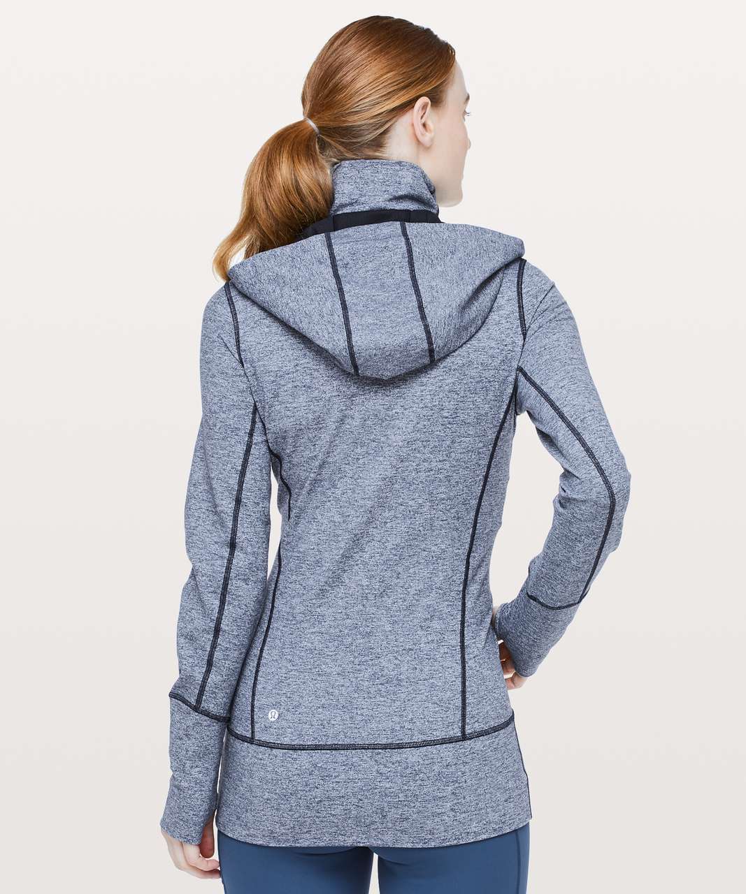 Lululemon Stride Jacket II - Heathered Hero Blue - lulu fanatics