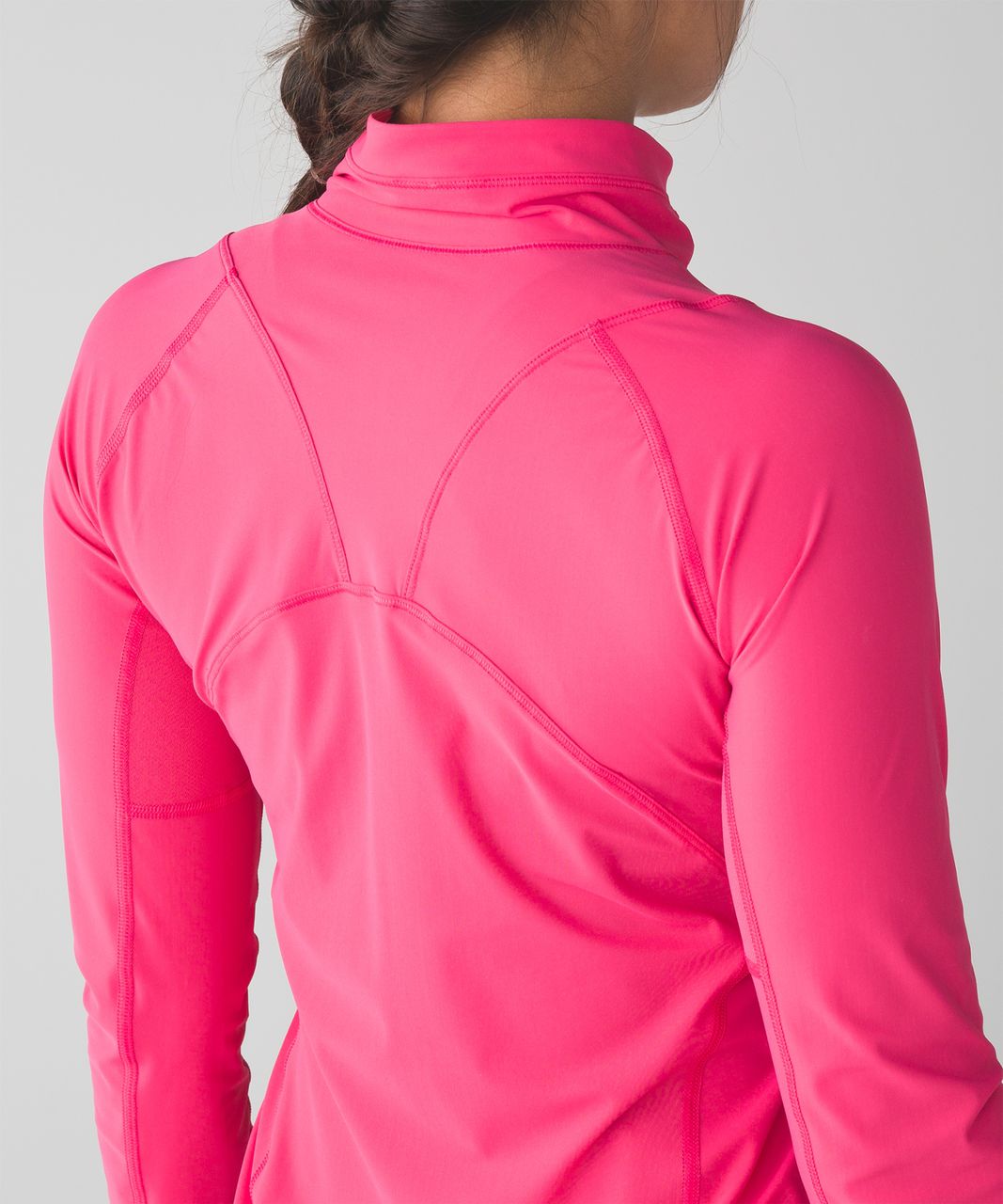 Lululemon Sunaway Runaway 1/2 Zip - Boom Juice