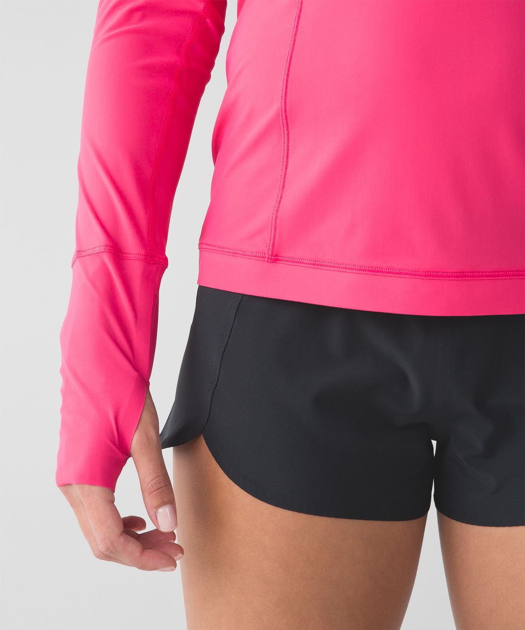 Lululemon Sunaway Runaway 1/2 Zip - Boom Juice