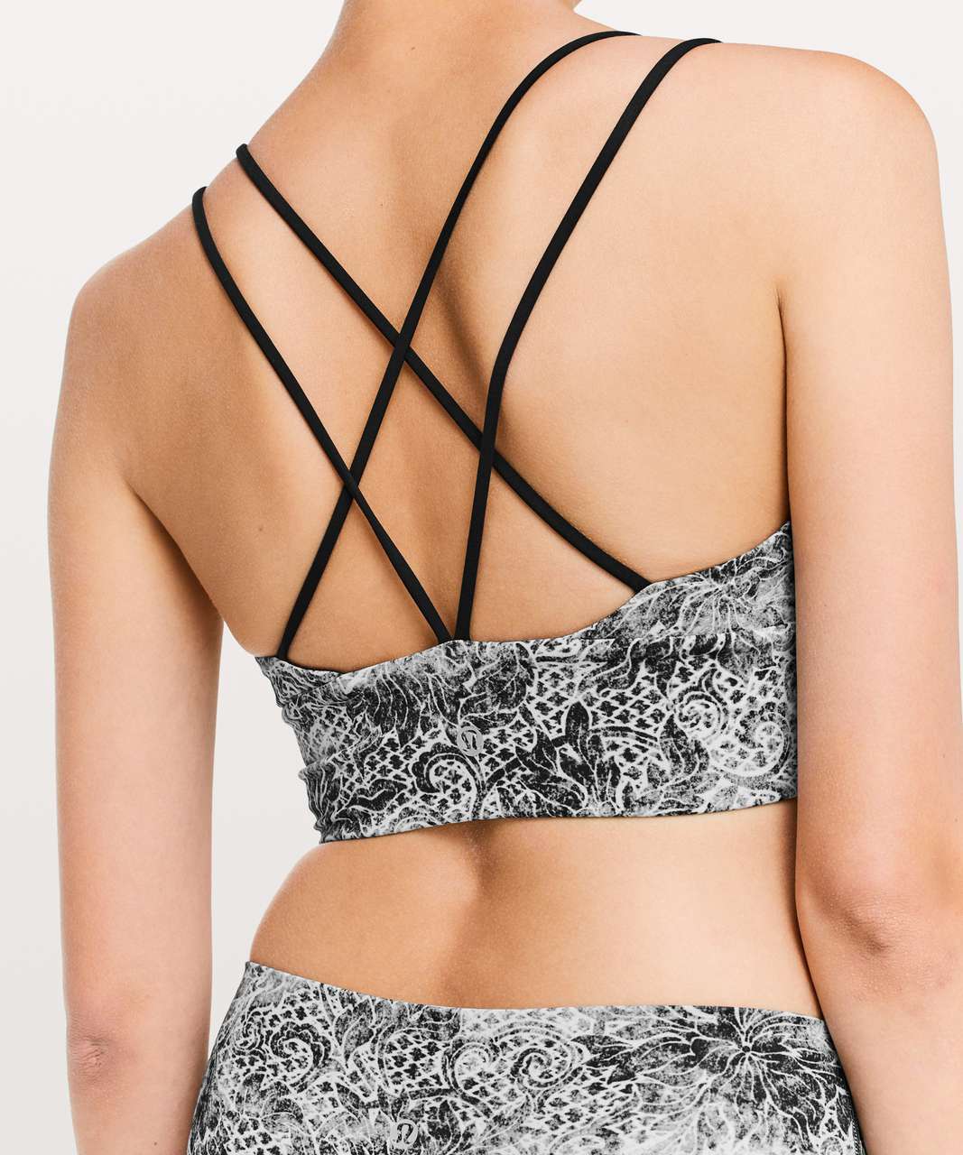 Lululemon Pushing Limits Bra - Serigraph Starlight Black Multi / Black