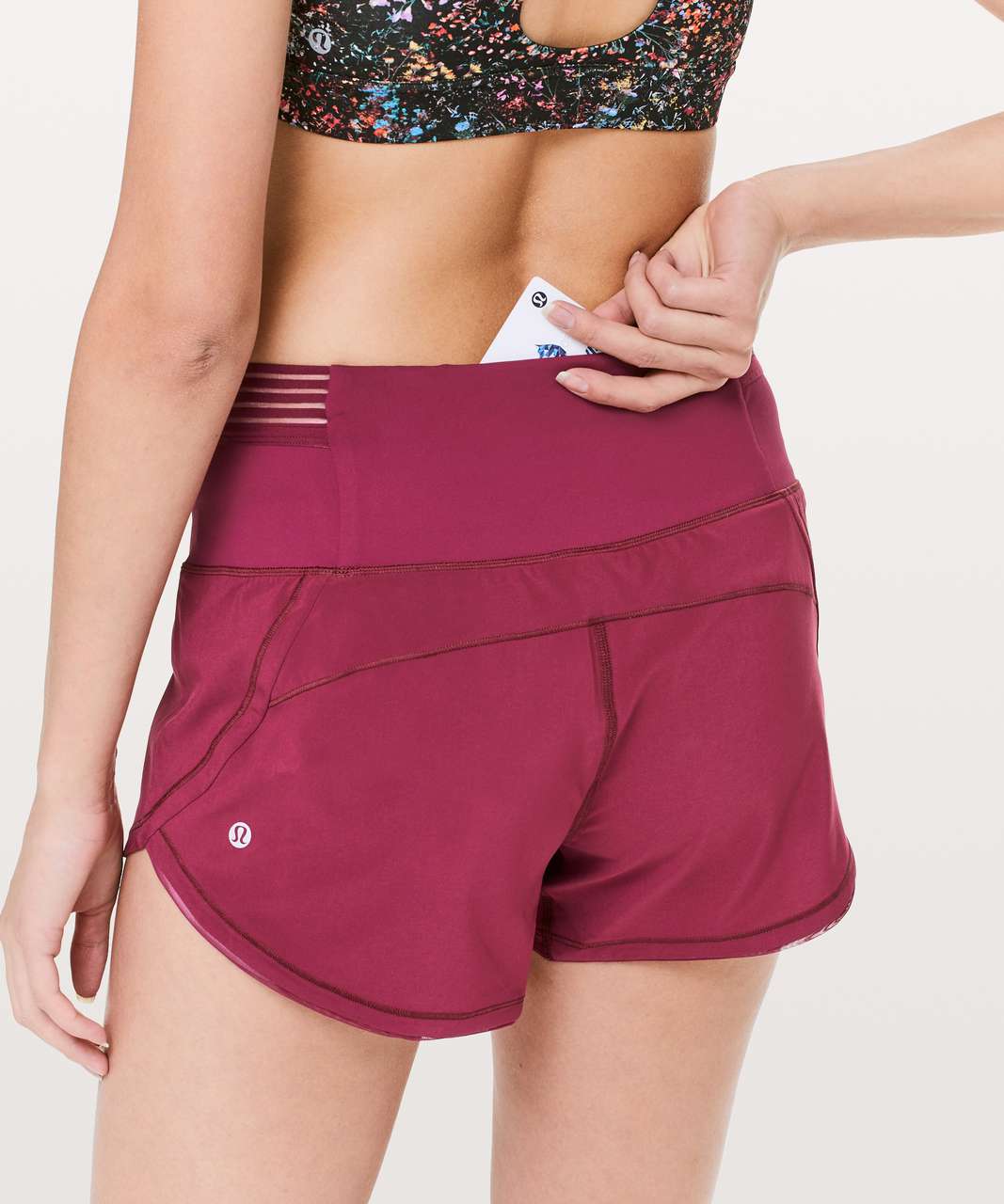 Lululemon Before Dawn Run Short *3.5" - Star Ruby