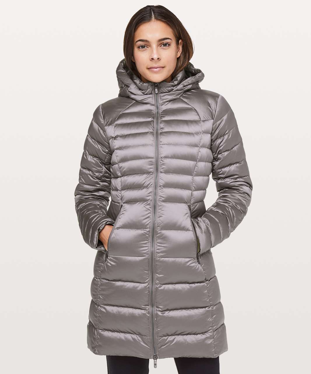 Lululemon Brave The Cold Jacket - Dark Chrome