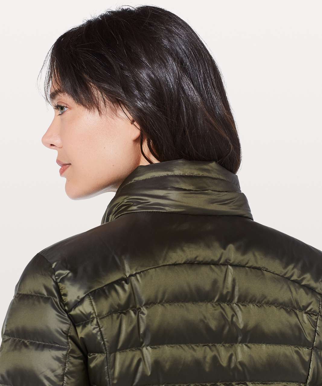 Lululemon Brave The Cold Jacket - Dark Olive