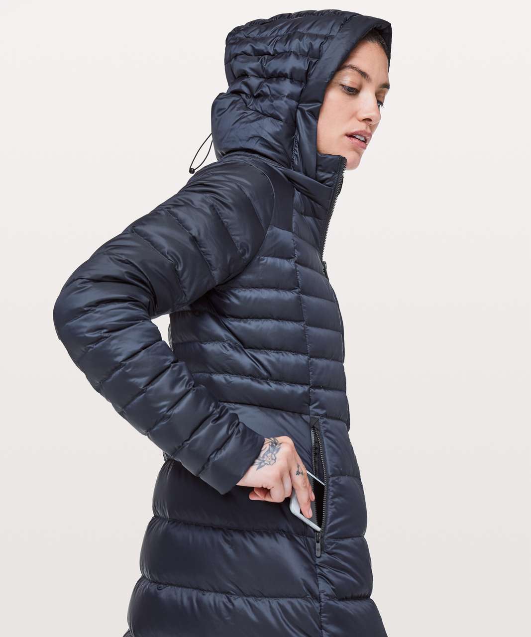 Lululemon Brave The Cold Jacket - Black Night - lulu fanatics