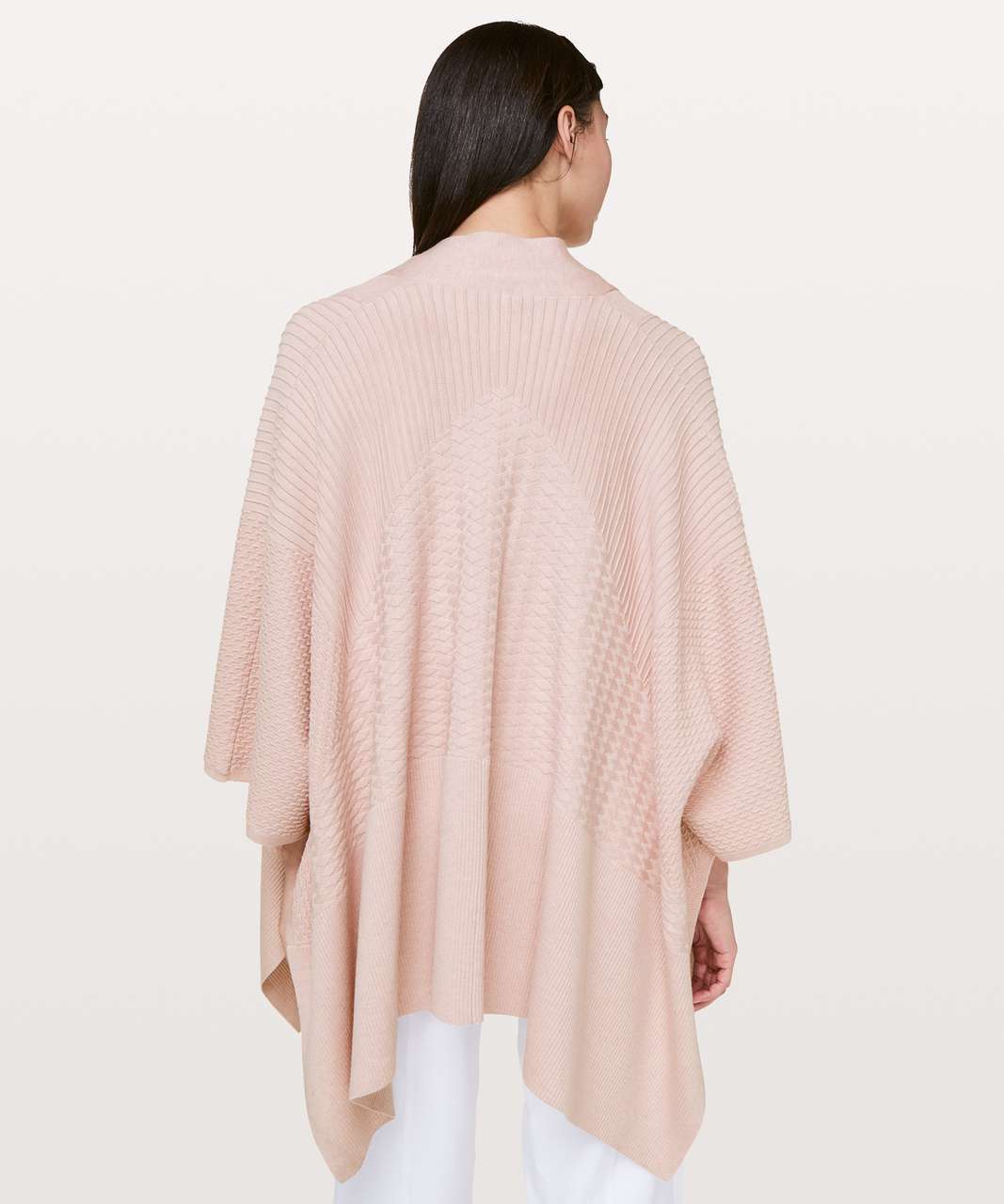 Lululemon Dream Weaver Wrap - Heathered Misty Pink