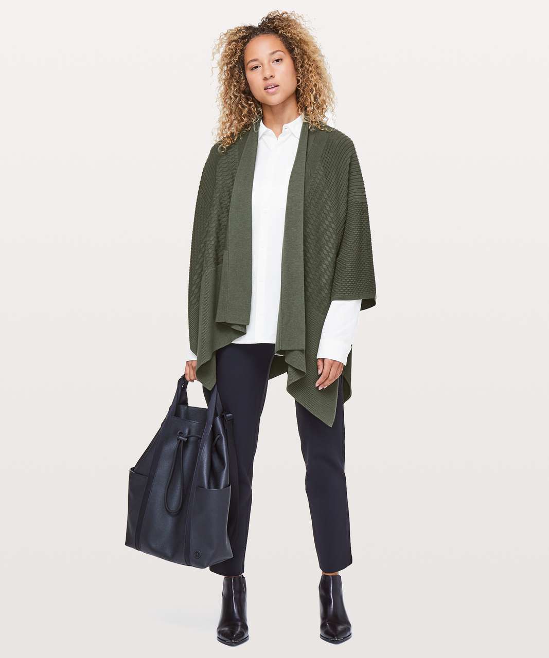 Lululemon Dream Weaver Wrap - Camo Green