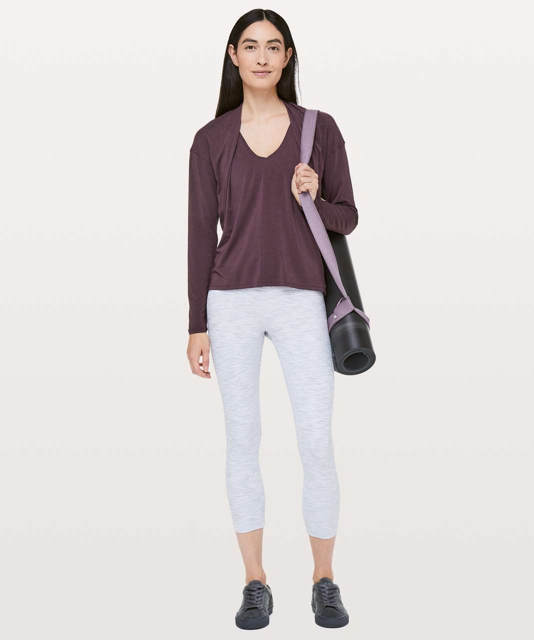 Lululemon Deep Stretch Long Sleeve - Arctic Plum