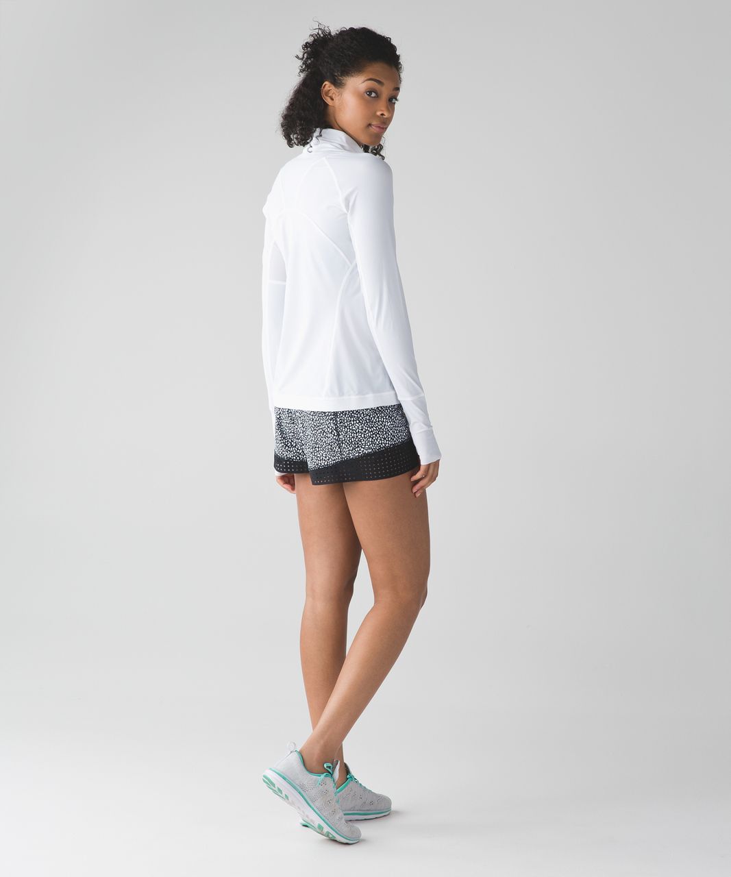 Lululemon Sunaway Runaway 1/2 Zip - White