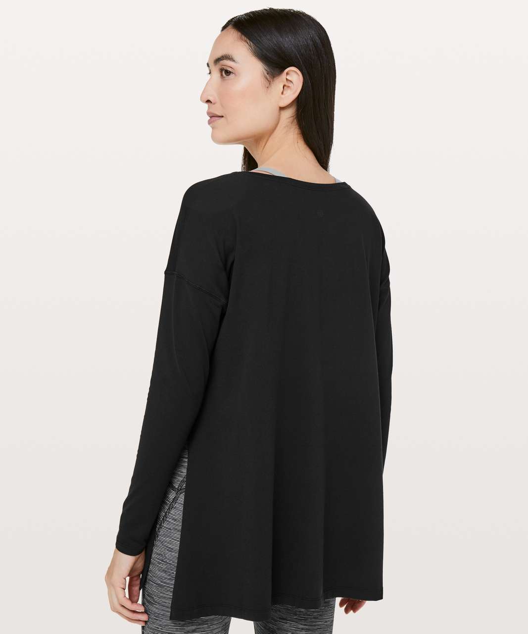 Lululemon Hit Unwind Long Sleeve - Black - lulu fanatics