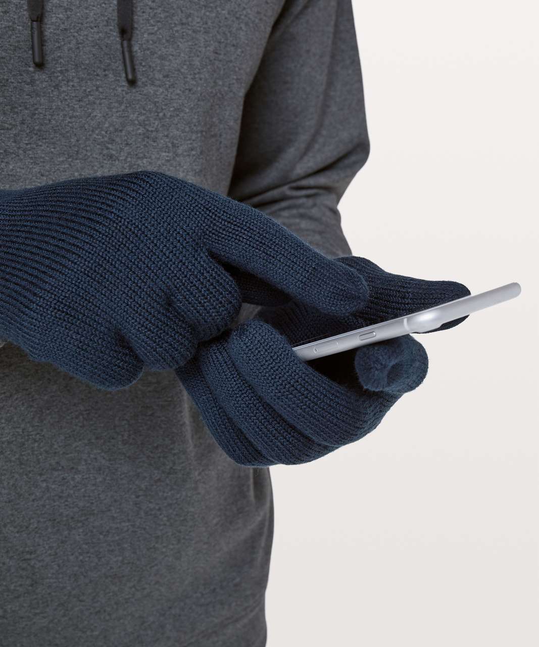 Lululemon Cold Pursuit Knit Gloves - True Navy