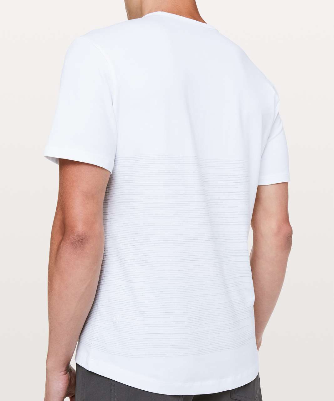 Lululemon 5 Year Basic Tee *Bold Lines - White