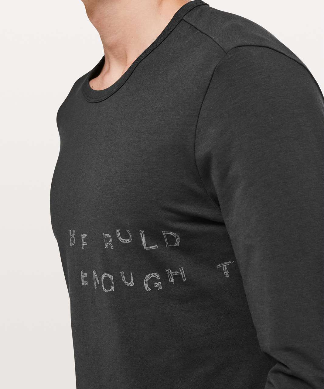 Lululemon 5 Year Basic Long Sleeve *Mantra - Black