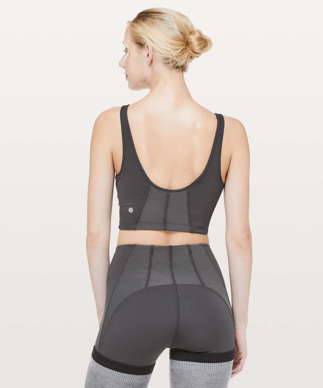 Lululemon Principal Dancer Corsetry Bra - Soot