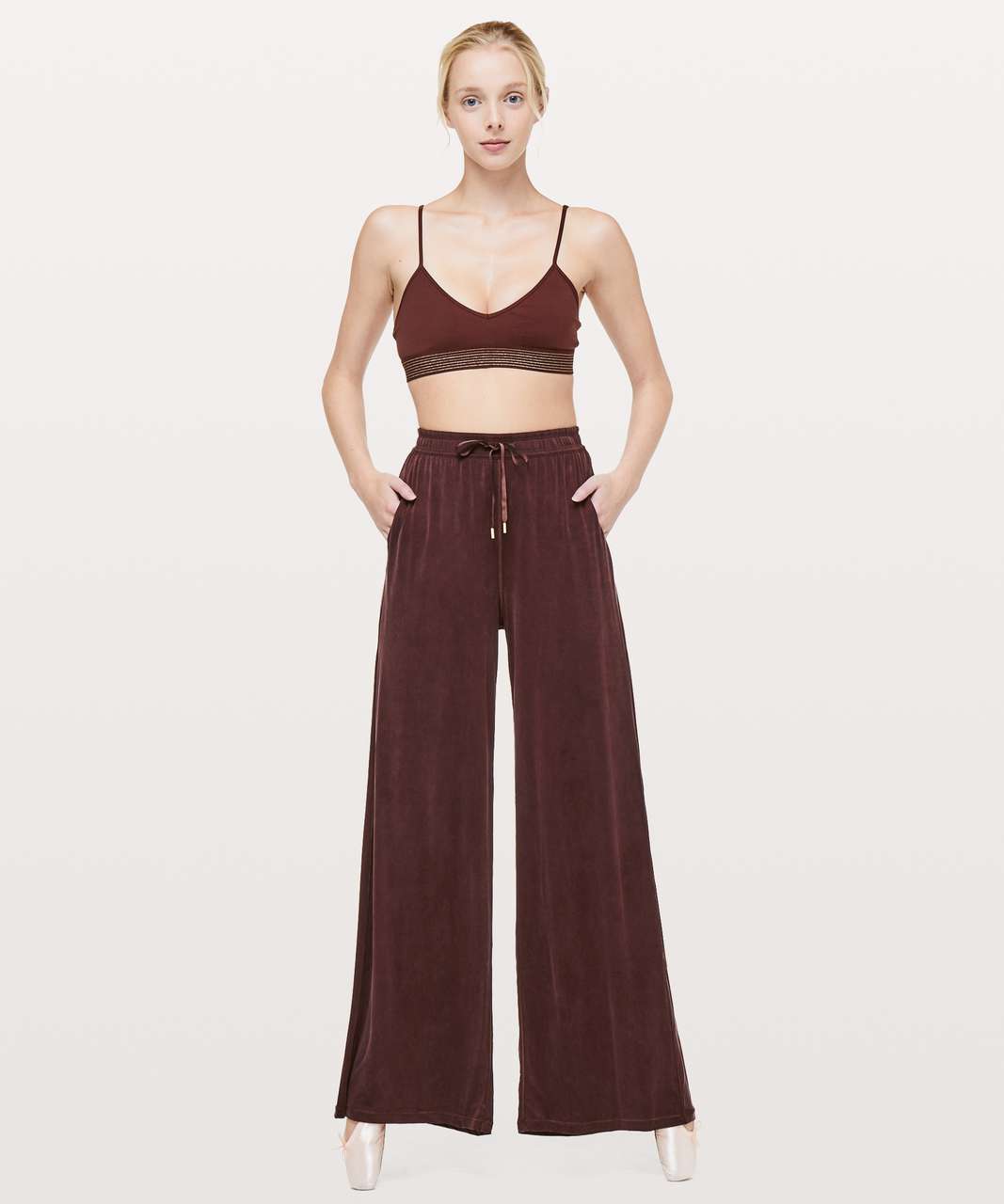 Lululemon Principal Dancer Pant *32" - Midnight Maroon