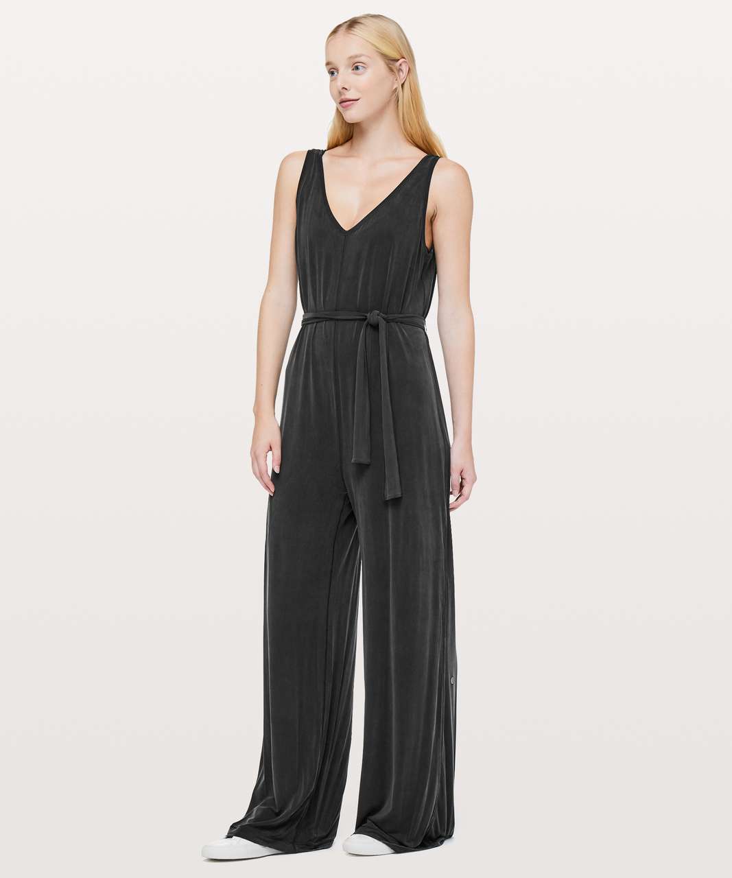 eliza j polka dot jumpsuit