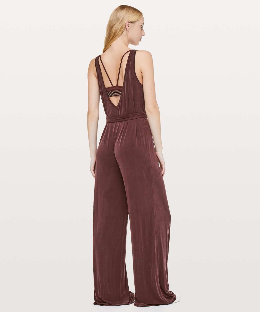 Lululemon Principal Dancer Jumpsuit *31" - Midnight Maroon