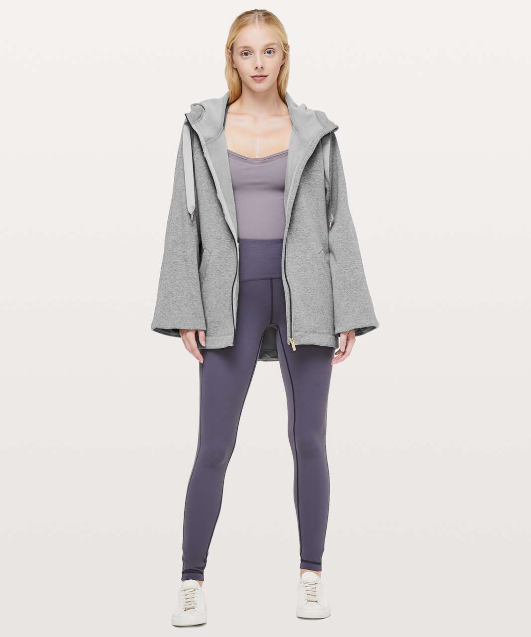 Lululemon Principal Dancer Hoodie - Heathered Core Medium Grey / Raceway Grey