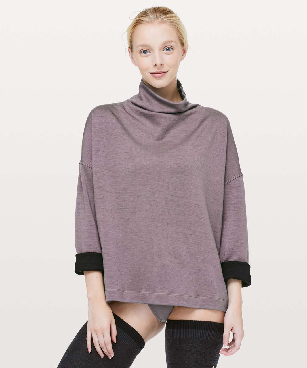 principal dancer funnel neck sweater