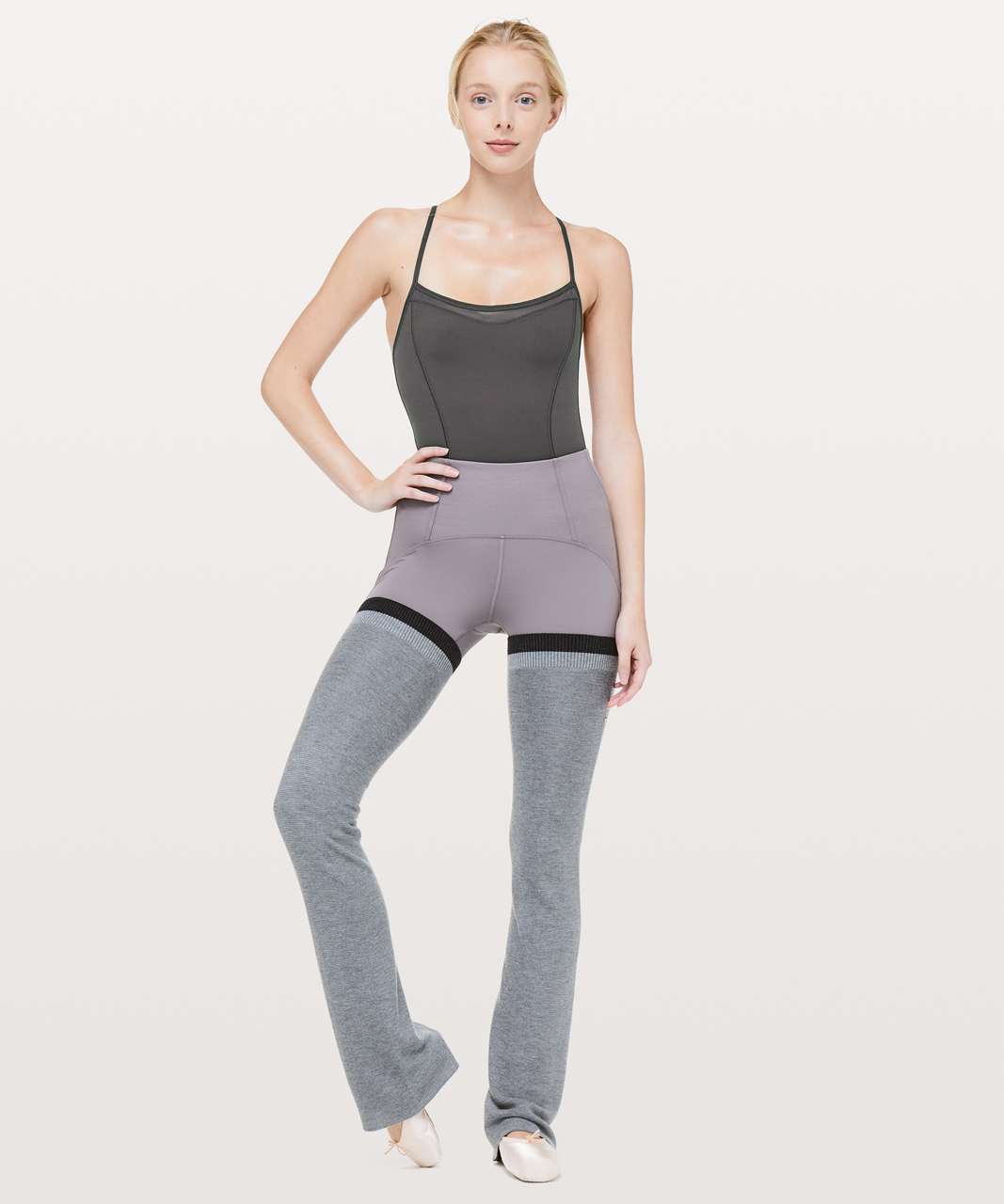 Lululemon Principal Dancer Leotard - Soot - lulu fanatics