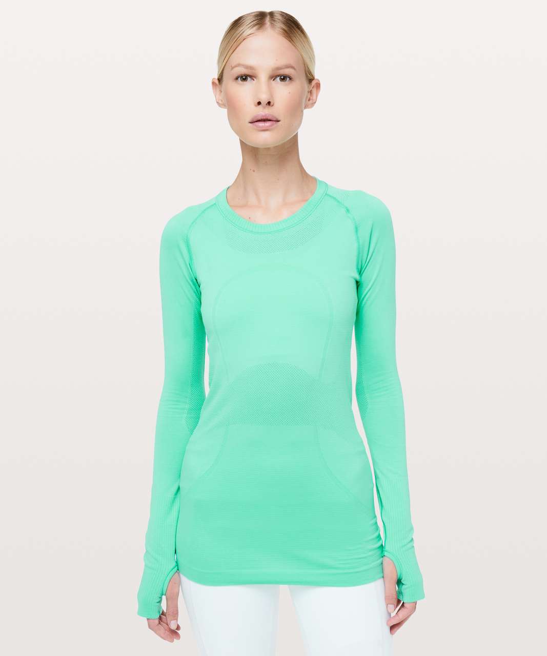 Lululemon Swiftly Tech Long Sleeve Crew - Bali Breeze / Bali Breeze