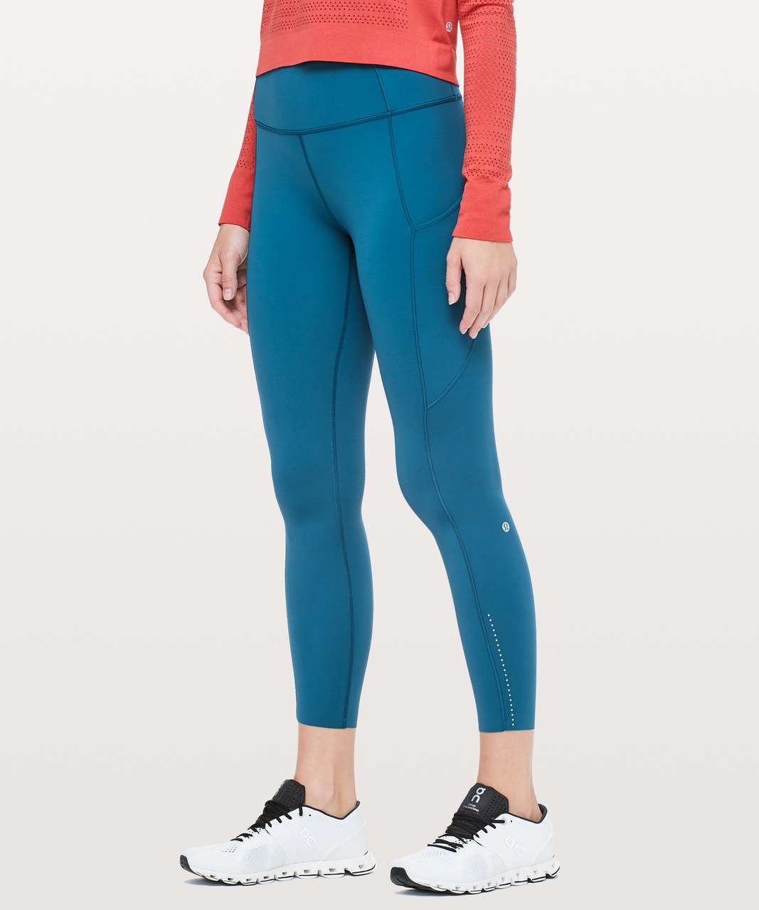 Lululemon Fast and Free High-Rise Tight 25” Pockets *Updated - Carbon Dust  - lulu fanatics