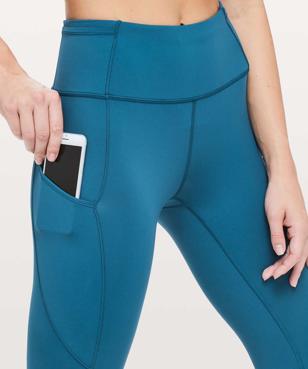 Lululemon Fast & Free 7/8 Tight II *Nulux 25 - Dark Carbon (First