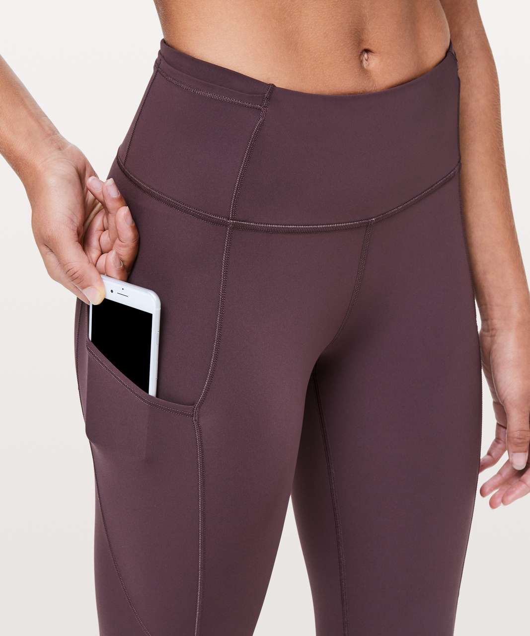 Lululemon Fast and Free Tight II 25 *Non-Reflective Nulux - Golden Lime -  lulu fanatics