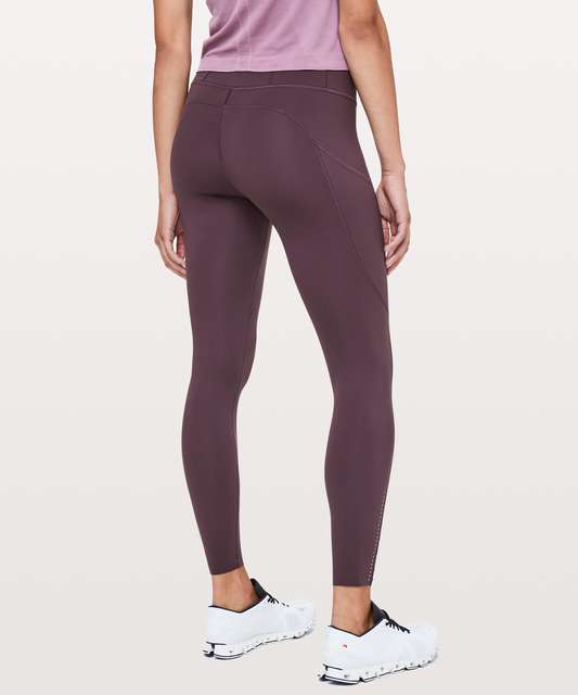 Lululemon Fast & Free 7/8 Tight II *Nulux 25 - True Navy (First