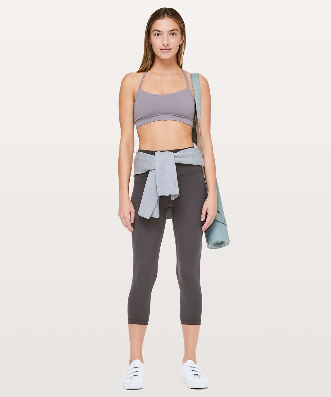 Lululemon Align Crop *21" - Black Granite