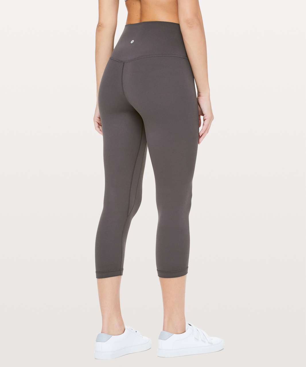 Lululemon Align Crop *21 - Black Granite - lulu fanatics