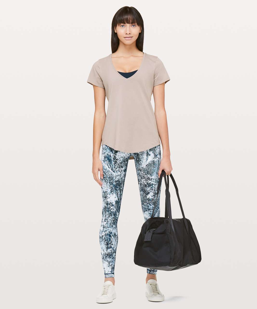 Lululemon Love Tee V - Dark Chrome