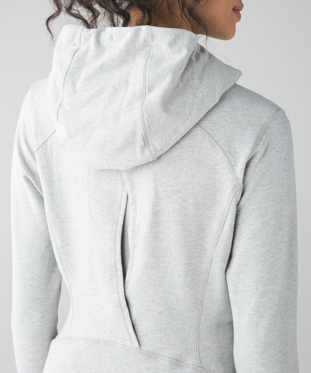 Lululemon Harmony Hoodie - Heathered Light Grey