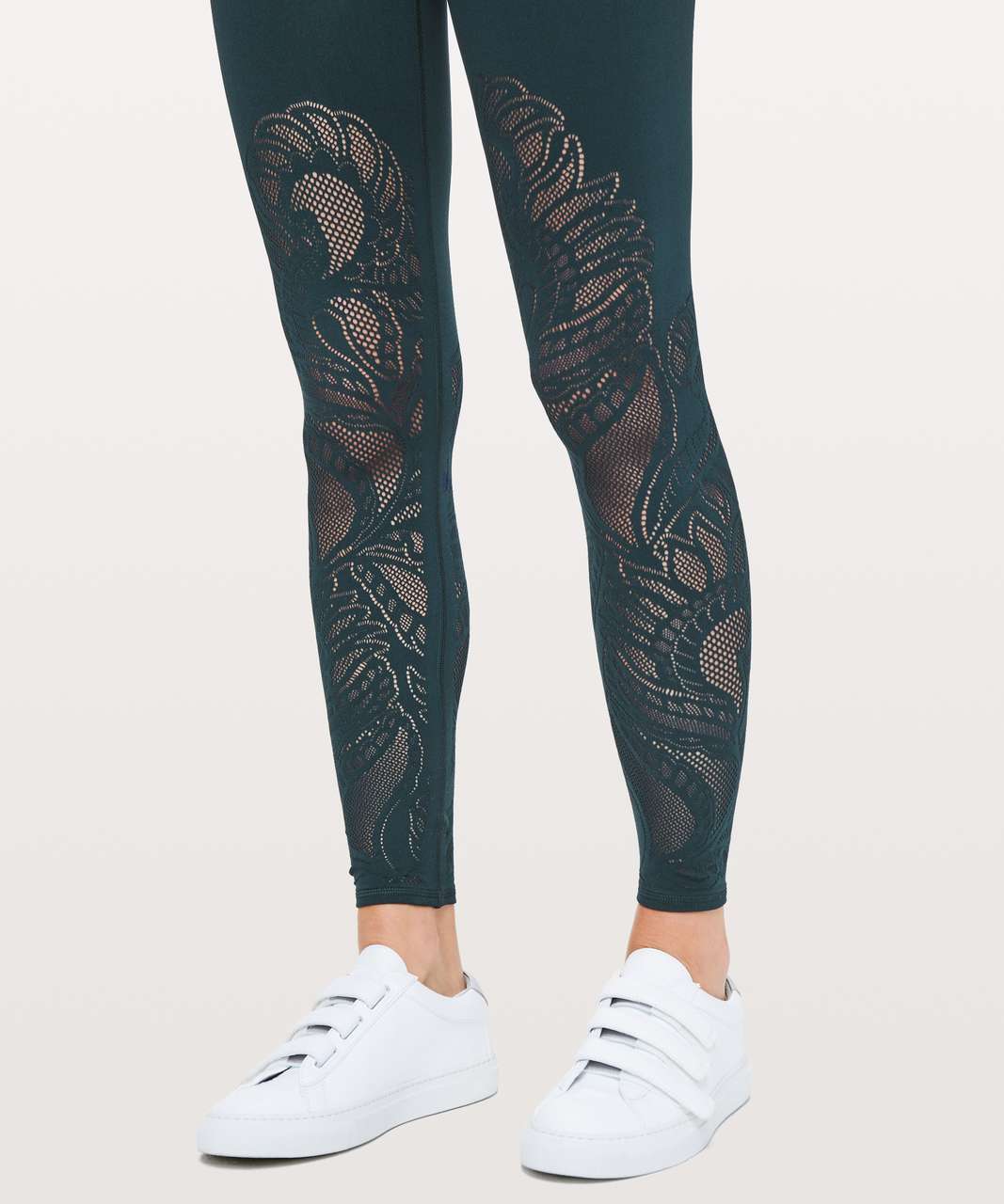 Lululemon Reveal Tight *Lattice Paisley 28 - Nocturnal Teal - lulu fanatics