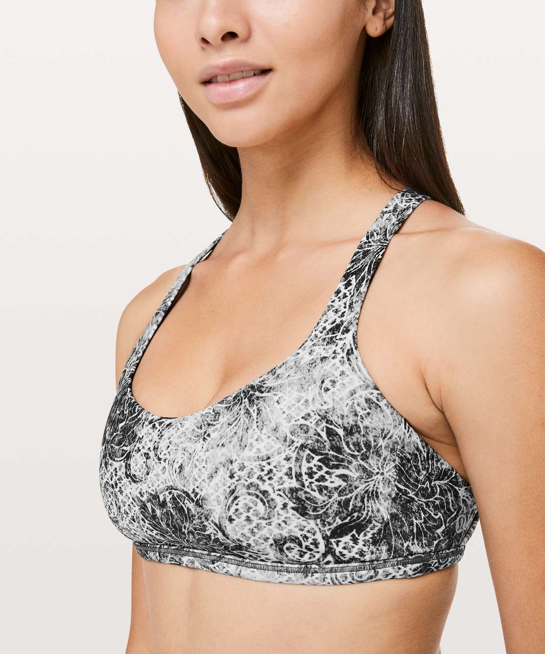 Lululemon Free To Be Zen Bra - Serigraph Starlight Black Multi