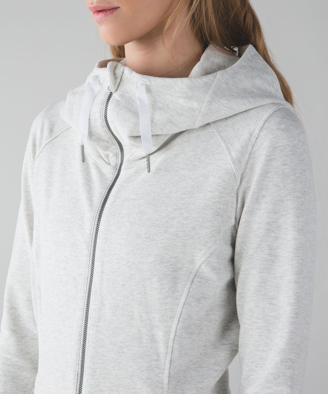 Lululemon Harmony Hoodie - Heathered White