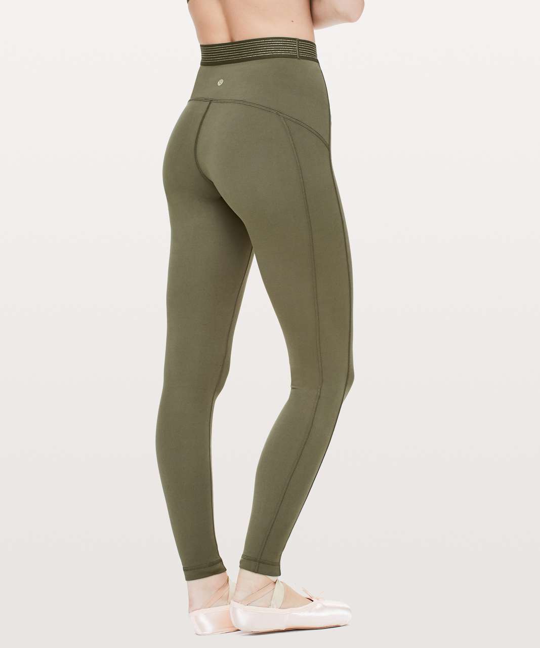 Lululemon Principal Dancer Golden Lining Tight *28" - Armory