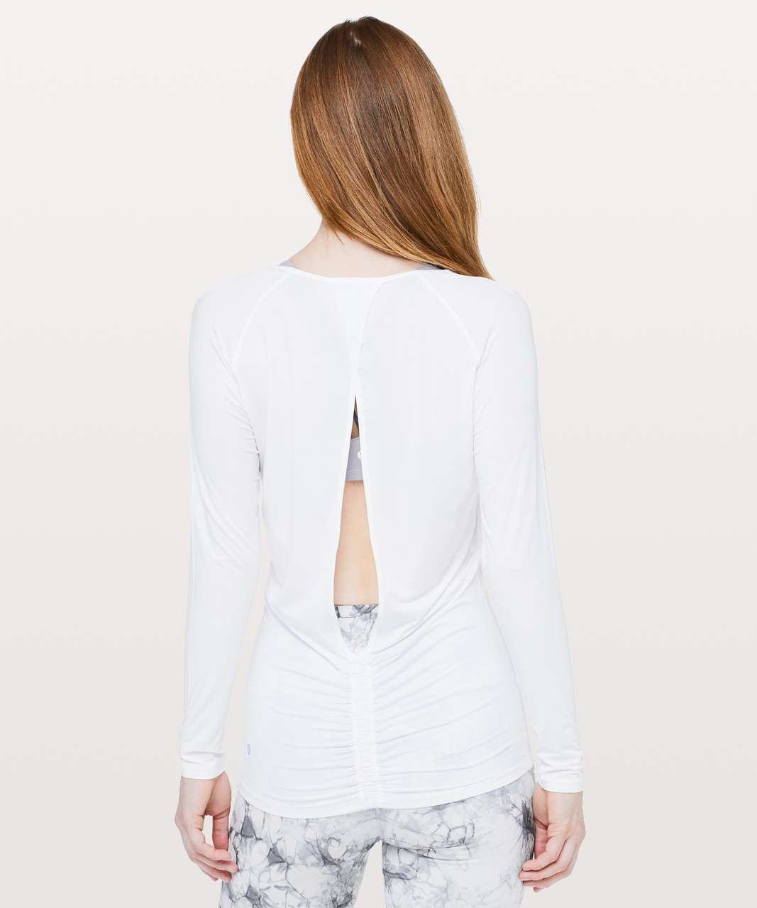 lululemon open back long sleeve