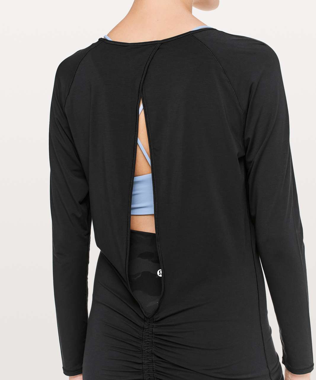 Lululemon Deep Stretch Long Sleeve *Cinch - Black