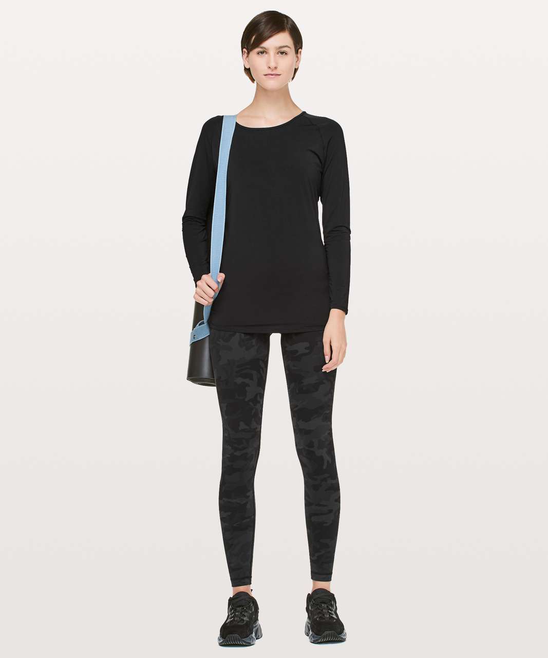 Lululemon Deep Stretch Long Sleeve *Cinch - Black