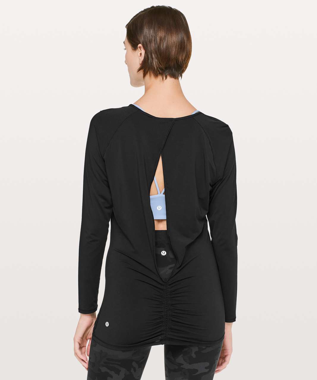 lululemon open back long sleeve