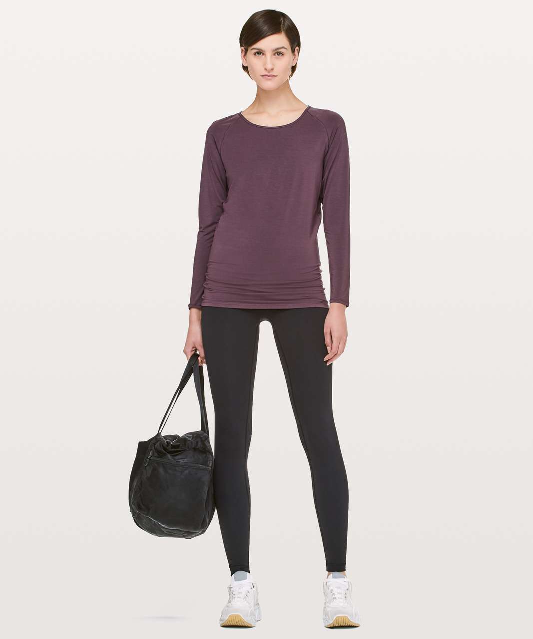 Lululemon Deep Stretch Long Sleeve *Cinch - Arctic Plum