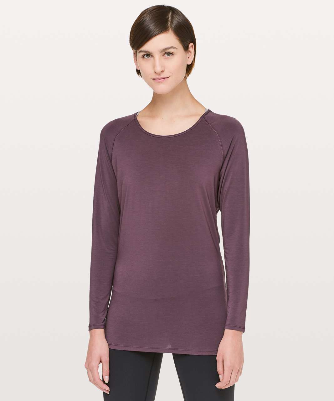 Lululemon Deep Stretch Long Sleeve *Cinch - Arctic Plum