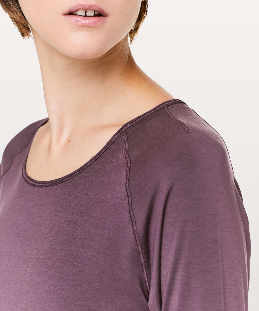 Lululemon Deep Stretch Long Sleeve *Cinch - Arctic Plum