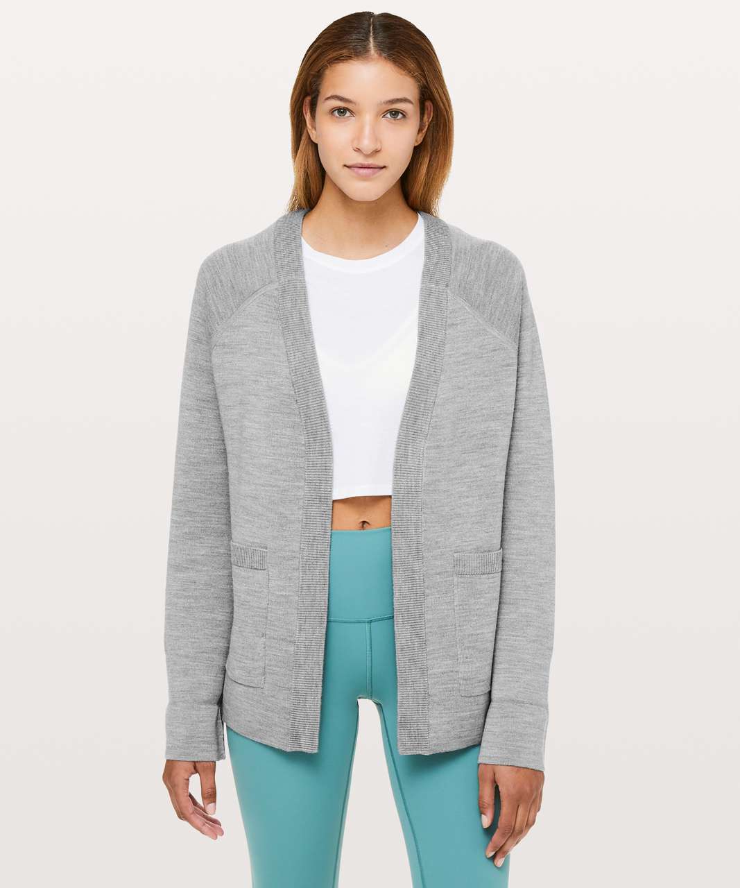 Lululemon Reverse Me Wrap - Heathered Battleship / Heathered Graphite Grey